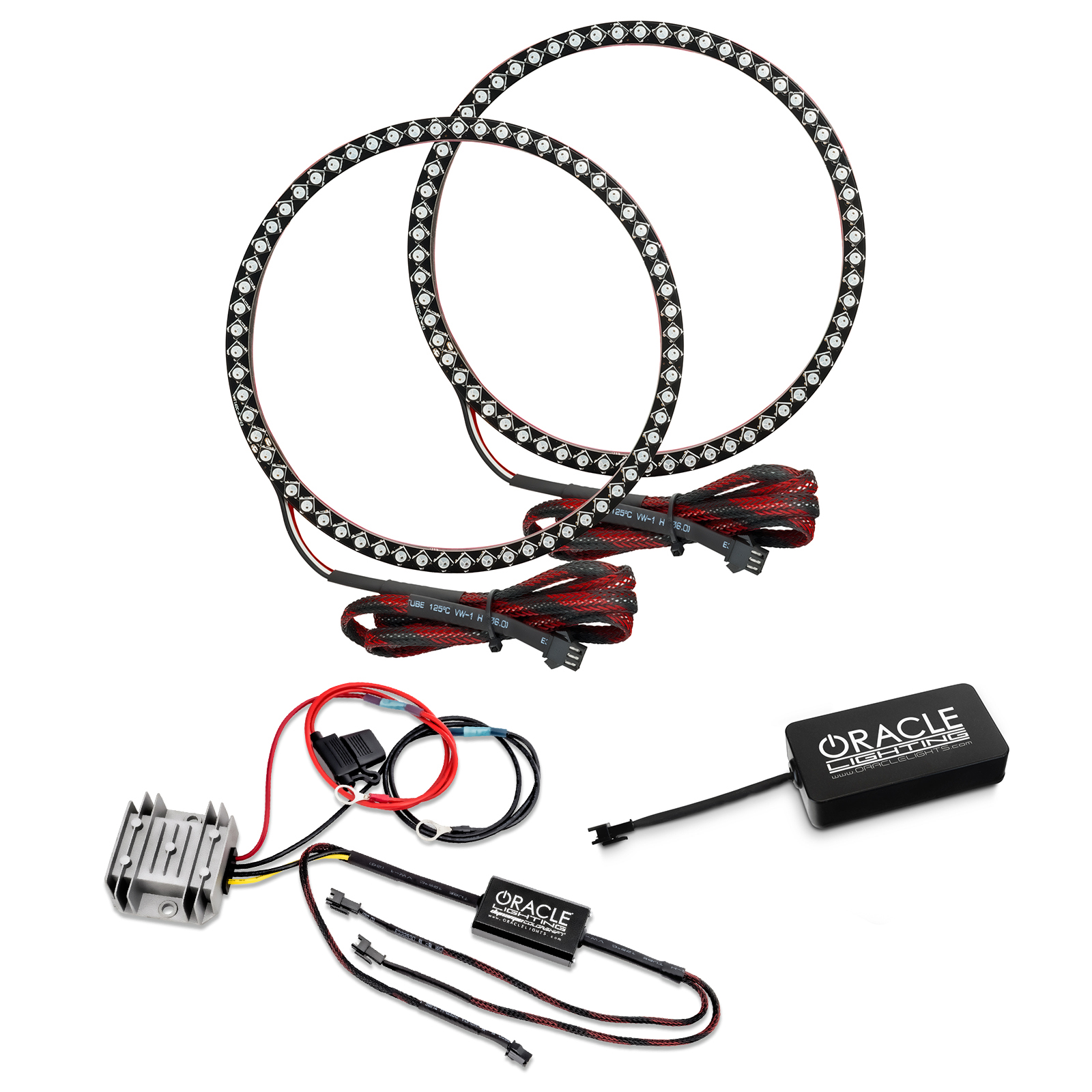 2315-332 - Hummer H2 2003-2010 ORACLE Halo Kit - Dynamic ColorSHIFT